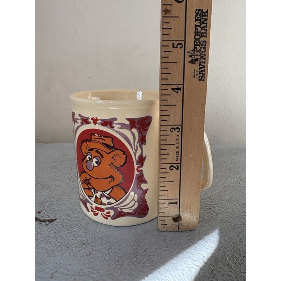 Vintage 1978 Fozzie Bear Mug The Muppet Show Jim Henson Kiln Craft Made England - Picture 10 of 11
